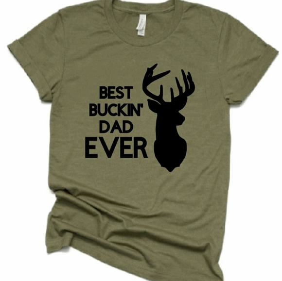 Best Buckin Dad Tee - Picture 1 of 1